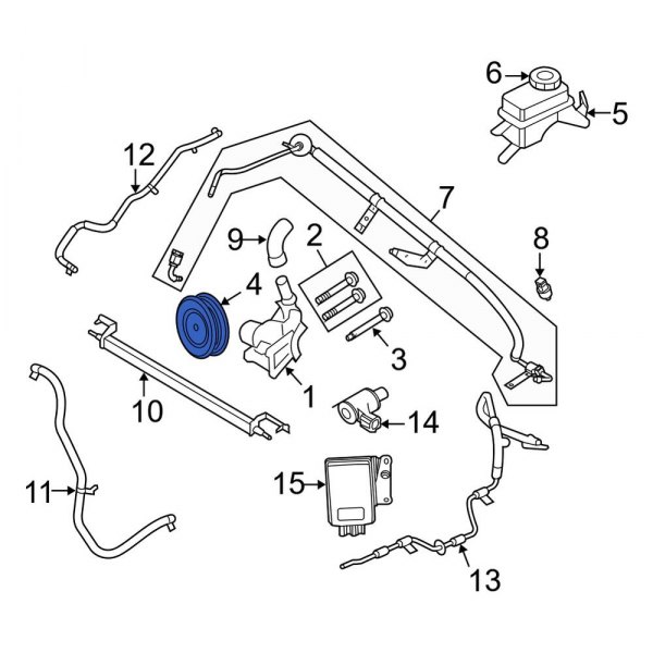 Power Steering Pump Pulley