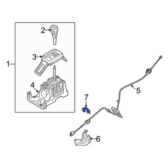 Ford OE - Automatic Transmission Shifter Cable Clip