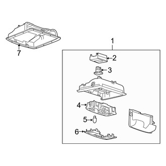 Ford OE - Overhead Console