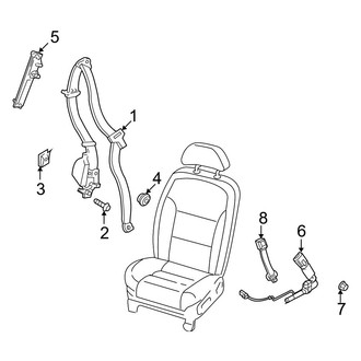 Ford OE - Restraint Systems - Front Seat Belts