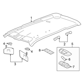 Ford OE - Roof - Interior Trim