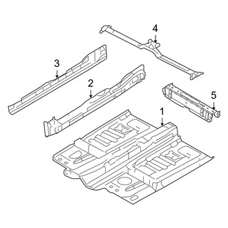 Ford OE - Pillars, Rocker & Floor - Floor