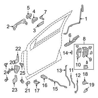 Ford OE - Front Door - Lock & Hardware