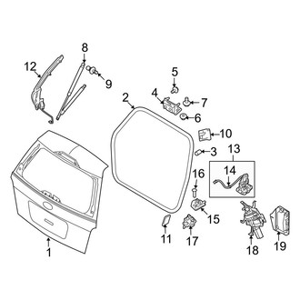 Ford OE - Lift Gate - Lid & Components