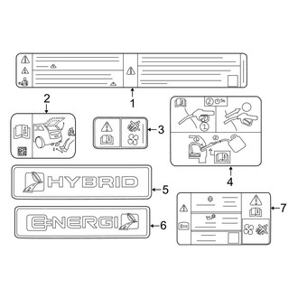 Ford OE - Information Labels - Labels