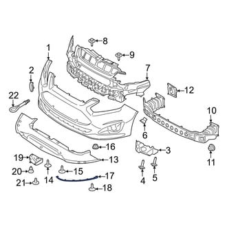 Ford OE - Front Right Valance Panel