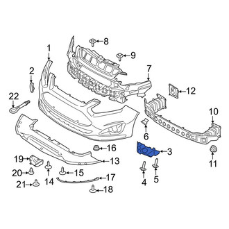 Ford OE - Right Bumper Cover Bracket