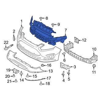 Ford OE - Front Bumper Impact Absorber