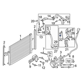 Ford OE - A/C Refrigerant Line O-Ring