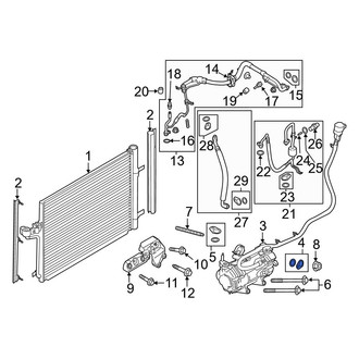 Ford OE - A/C Line O-Ring