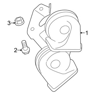 Ford OE - Electrical - Horn
