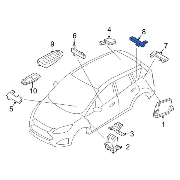 Keyless Entry Sensor