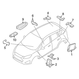 Ford OE - Electrical - Keyless Entry Components