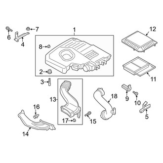 Ford OE - Engine / Transaxle - Air Intake