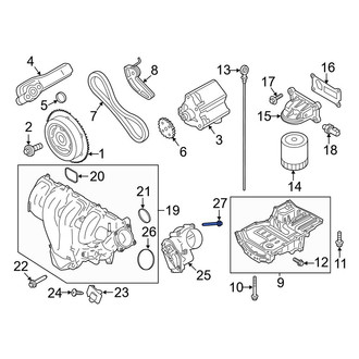 Ford OE - Fuel Injection Throttle Body Bolt