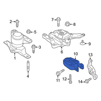 Ford OE - Lower Automatic Transmission Mount