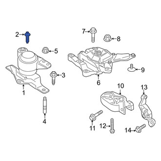 Ford OE - Engine Mount Bolt