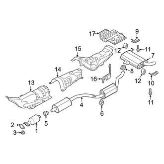 Ford OE - Exhaust System - Exhaust Components