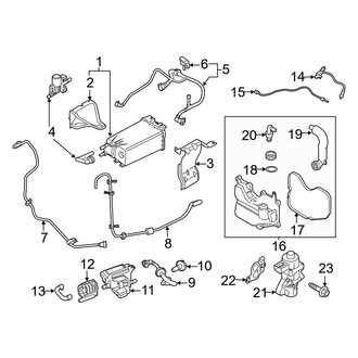 Ford OE - Emission System - Emission Components (Energi SEL)