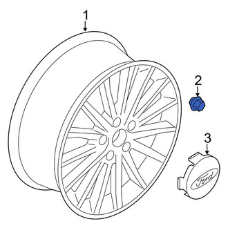 Ford OE - Wheel Lug Nut