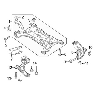 Ford OE - Front Suspension - Suspension Components