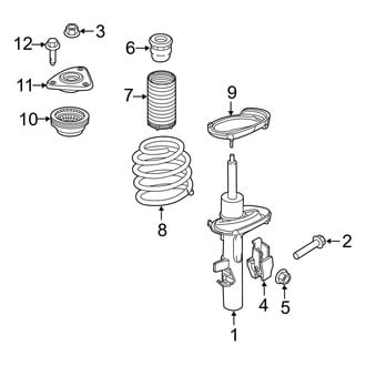 Ford OE - Front Suspension - Struts & Components