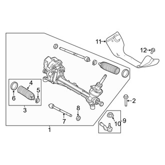 Ford OE - Steering Gear & Linkage