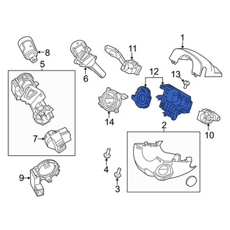Ford OE - Steering Wheel Position Sensor