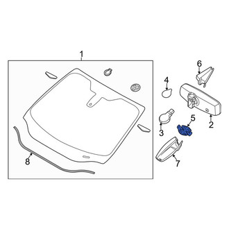 Ford OE - Rain Sensor Bracket