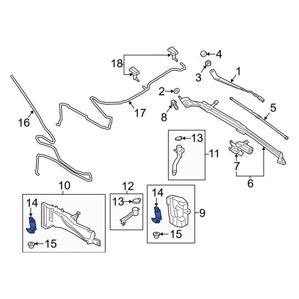 Windshield Washer Pump