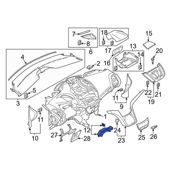 Instrument Cluster Housing Cover