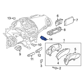 Ford OE - Cabin Air Temperature Sensor