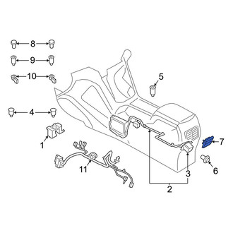 Ford OE - 12 Volt Accessory Power Outlet Cover