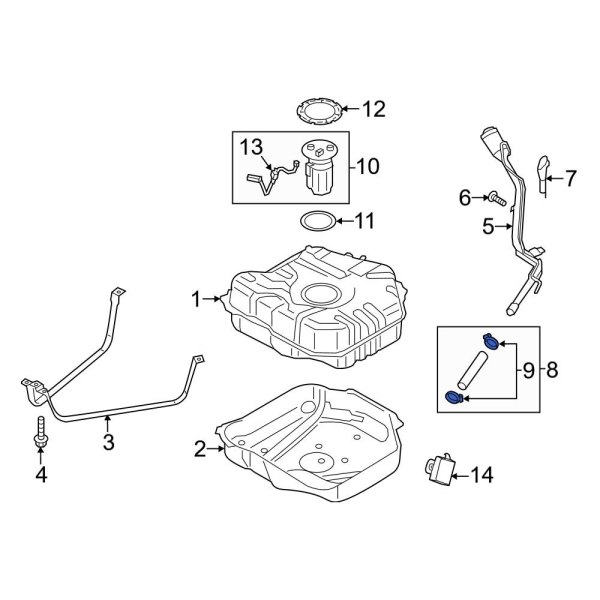 Fuel Filler Hose Clamp