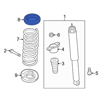 Ford OE - Rear Upper Coil Spring Insulator