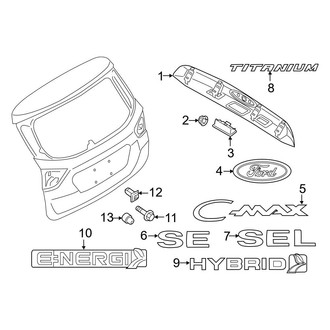 Ford OE - Lift Gate - Exterior Trim