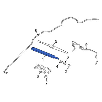 Ford OE - Rear Wiper Arm