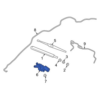 Ford OE - Rear Wiper Motor