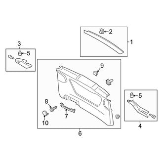 Ford OE - Lift Gate - Interior Trim