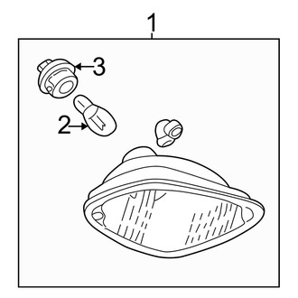 Ford OE - Front Lamps - Side Marker Lamps