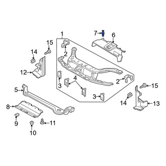 Ford OE - Fender Liner Retainer