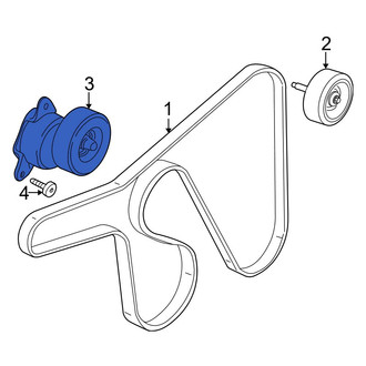Ford OE - Accessory Drive Belt Tensioner Assembly