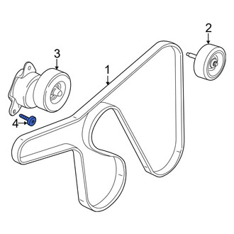 Ford OE - Accessory Drive Belt Idler Pulley Bolt