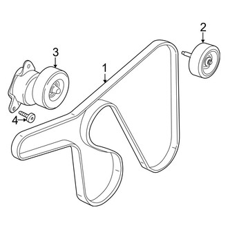 Ford OE - Cooling - Belts & Pulleys (ZX3 / ZX4 / ZX5 / ZXW)