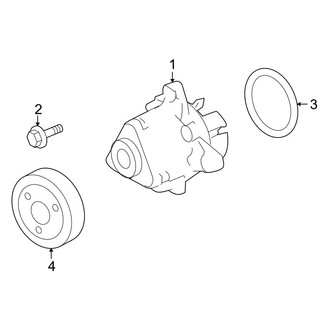Ford OE - Cooling - Water Pump (LX / SE / ZTS / ZTW / ZX3 / ZX5 2.3L)