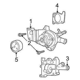 Ford OE - Cooling - Water Pump