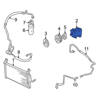 Ford OE - A/C Compressor