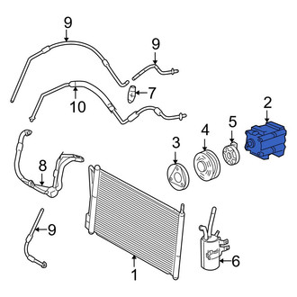 Ford OE - A/C Compressor