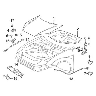 Ford OE - Hood & Components