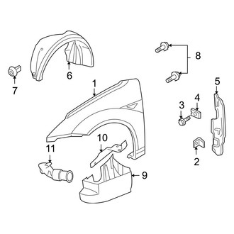 Ford OE - Fender & Components